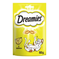 Suplementy i witaminy dla kotów - Dreamies z serem 60g 16236-uniw - miniaturka - grafika 1