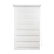 Rolety - Roleta dzień noc Artemis White biała 61 x 160 cm Inspire - miniaturka - grafika 1