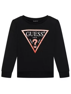 Bluzy dla chłopców - Guess Bluza L73Q09 KAUG0 Czarny Regular Fit - grafika 1