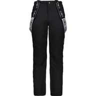 Spodnie narciarskie - Spodnie Narciarskie Clima Protect Lime Rozmiar XL Czarny - 3W17397N-90BG - miniaturka - grafika 1