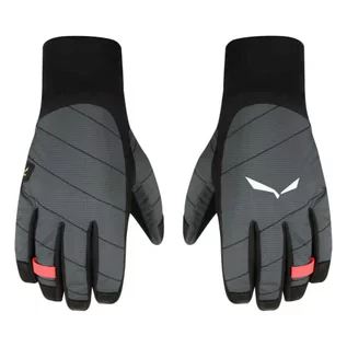 Rękawiczki - Salewa Damskie rękawiczki Ortles Twr W Gloves, czarne (Black out/6080), M, czarny (Black Out/6080), M - grafika 1