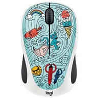 Myszki - Logitech M238 Doodle Collection BaeBae Blue (910-005055) - miniaturka - grafika 1
