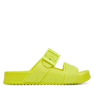 Klapki i japonki damskie - Klapki Melissa Melissa Cozy Connection Slide Ad M 35832 Zielony - miniaturka - grafika 1