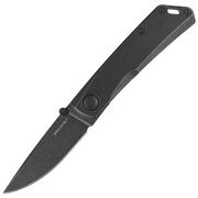 Noże - Nóż składany Real Steel LUNA Eco Black Steel, Blackwash K110 by Poltergeist Works (7083) - miniaturka - grafika 1