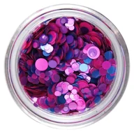 Ozdoby do paznokci - Claresa Claresa Confetti 6 Pink 1g ozdoba do paznokci - miniaturka - grafika 1