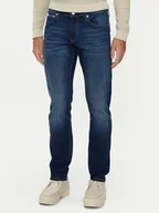 Spodnie męskie - Calvin Klein Jeans Jeansy J30J325980 Niebieski Slim Fit - miniaturka - grafika 1
