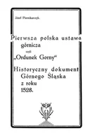 Technika - Pierwsza polska ustawa górnicza czyli Ordunek Gorny. Reprint 1928 - miniaturka - grafika 1