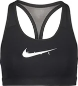 Biustonosze - Nike Damski biustonosz W Nk Swoosh Pack Grx Bra Sports Bra czarny czarny/czarny/bia?y l - miniaturka - grafika 1