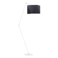Lampy stojące - Lampa podłogowa LYSNE Osaka, 60 W, E27, czarna/biała, 177x60 cm - miniaturka - grafika 1