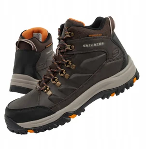 Buty męskie Skechers Relment-Daggett brązowe 204642 CHOC 41 - Buty trekkingowe męskie - miniaturka - grafika 1
