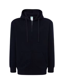 Bluza dresowa na zamek z kapturem męska granatowa roz.XXL - Bluzy męskie - miniaturka - grafika 1