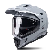 Kaski motocyklowe - Kask Adventure Course Drift Błyszczący Nardo GreyXS - miniaturka - grafika 1