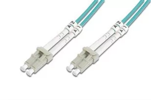 Digitus Professional Patchcord światłowodowy LC/LC duplex MM 50/125 OM3 1m SPDGOKPM0020 [5634998] - Kable miedziane - miniaturka - grafika 1