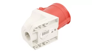 PCE Gniazdo siłowe zasilające stałe IP44 32A 400V 3P+Z+N mała obudowa 125-6k - Gniazdka elektryczne - miniaturka - grafika 1