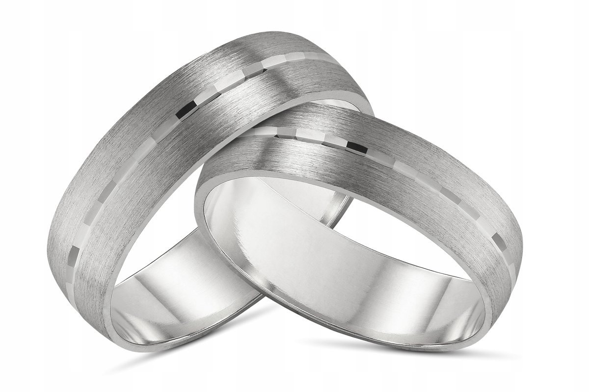 Obrączka srebrna 925+GRAWER 5mmOB86 bezszwowe ŚLUB