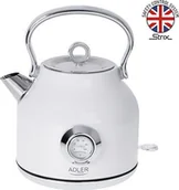 Czajniki elektryczne - Czajnik Adler AD 1346W Biały - miniaturka - grafika 1