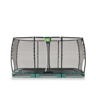 Exit Trampolina naziemna Allure Premium 214x366cm zielona - Trampoliny - miniaturka - grafika 1
