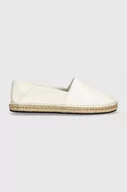 Espadryle damskie - Calvin Klein espadryle ESPADRILLE - HF MONO kolor biały HW0HW01456 - miniaturka - grafika 1