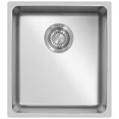 Zlewozmywaki - Zlewozmywak stalowy BERG QUADRO M QUADROM MEP 340 GT10K - miniaturka - grafika 1