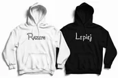 Gadżety dla niej i dla niego - Bluzy dla par - Razem lepiej - miniaturka - grafika 1