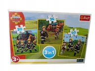 Puzzle - Puzzle 93511 3 in 1 (20 + 36 + 50 ) Fireman Sam Strażak Sam - miniaturka - grafika 1
