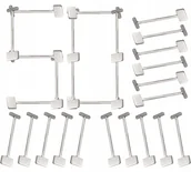 Narzędzia glazurnicze - Szpilki do poziomowania szpilek 50 sztuk - miniaturka - grafika 1