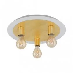 Eglo 97492 - LED Plafon PASSANO 3xE27/4W/230V złoty - Lampy sufitowe - miniaturka - grafika 1