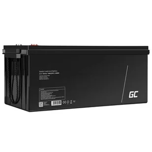 AGM Green Cell Green Cell VRLA 12V 180Ah bezobsługowy akumulator do kampera fotowoltaiki paneli solarnych łodzi AGM60 - Akumulatory ogólnego zastosowania - miniaturka - grafika 1