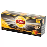Herbata - Lipton - Herbata czarna o smaku cytrynowym Earl Grey 25x1.5 g - miniaturka - grafika 1