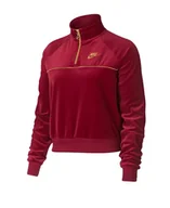 Bluzy damskie - NIKE BLUZA SPORTSWEAR 1/4 OLD FASHION 939491618 XS - miniaturka - grafika 1