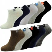 Skarpetki męskie - 10x SKARPETY MĘSKIE NIEUCISKOWE BAWEŁNIANE STOPKI BEZUCISKOWE ZESTAW 40-43 - miniaturka - grafika 1