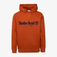 Bluzy męskie - TIMBERLAND BLUZA Z KAPTUREM EMBROIDERY LOGO BRUSH BACK HOODI - Timberland - miniaturka - grafika 1