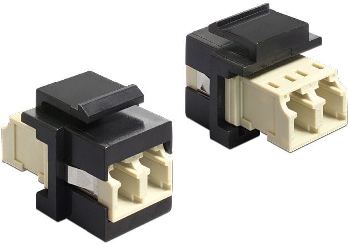 Delock Keystone Modul LC Duplex Buchse > LC Duplex Buchse Multimode 86330