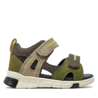 Buty dla chłopców - Sandały ECCO Mini Stride 76114152334 Zielony - miniaturka - grafika 1