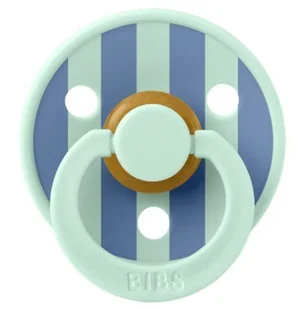 BIBS STUDIO COLOUR NORDIC MINT/PETROL Smoczek uspokajający kauczuk Hevea, roz M, FLOWPACK - Smoczki uspokajające - miniaturka - grafika 1