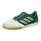 Piłka nożna - adidas Męskie buty piłkarskie Top Sala Competition Buty halowe, Off White Collegiate Green Pulse Limonka, 41 1/3 EU - miniaturka - grafika 1