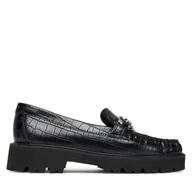 Półbuty damskie - Loafersy Aldo Danrose 14058759 Czarny - miniaturka - grafika 1
