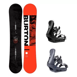 Snowboard Burton Ripcord 157 cm + wiązania - Deski snowboardowe - miniaturka - grafika 1