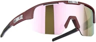 Okulary przeciwsłoneczne - BLIZ Matrix M11 Okulary dla wąskich twarzy, matte wine red/brown/rose multi 2020 Okulary 52007-49 - miniaturka - grafika 1