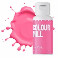 Dodatki do ciast w proszku - Barwnik olejowy do mas tłustych kremu czekolady hot różowy colour mill 20ml - miniaturka - grafika 1