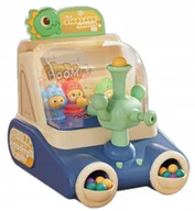 Sortery dla dzieci - Pinball Zabawka Gra Dla Dzieci Elektroniczna Usb Dinozaury Zestaw 20 Kulek - miniaturka - grafika 1