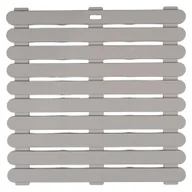 Dywaniki łazienkowe - Beżowy plastikowy dywanik łazienkowy 55x55 cm – Wenko - miniaturka - grafika 1
