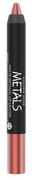 Szminki - Golden Rose Metals Matte Metallic Lip Crayon - Metaliczna, matowa pomadka w kredce - 04 GOLMLMPKR-WKR-03 - miniaturka - grafika 1