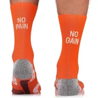 Skarpetki męskie - Skarpety biegowe Running Raid Long NO PAIN NO GAIN termoaktywne, chroniące przed otarciami, 47-50 - miniaturka - grafika 1