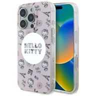 Etui i futerały do telefonów - Etui HELLO KITTY IML All Over Paris MagSafe do Apple iPhone 16 Pro Różowy | Bezpłatny transport - miniaturka - grafika 1