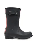 Kalosze męskie - Hunter Kalosze MFS9353RMA Czarny - miniaturka - grafika 1
