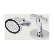 Spinki do mankietów i krawatów - BOSS BLACK Spinki do mankietów B-OVALMONO - miniaturka - grafika 1