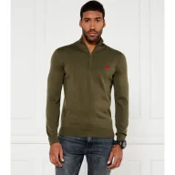 Swetry męskie - HUGO Sweter San Quintus-C Regular Fit - miniaturka - grafika 1