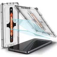 Szkła hartowane na telefon - Spigen Szkło hartowane EZ Fit 2-Pack do Samsung Galaxy S21 FE - miniaturka - grafika 1