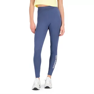 Legginsy New Balance WP23800VTI - niebieskie - Spodnie sportowe damskie - miniaturka - grafika 1